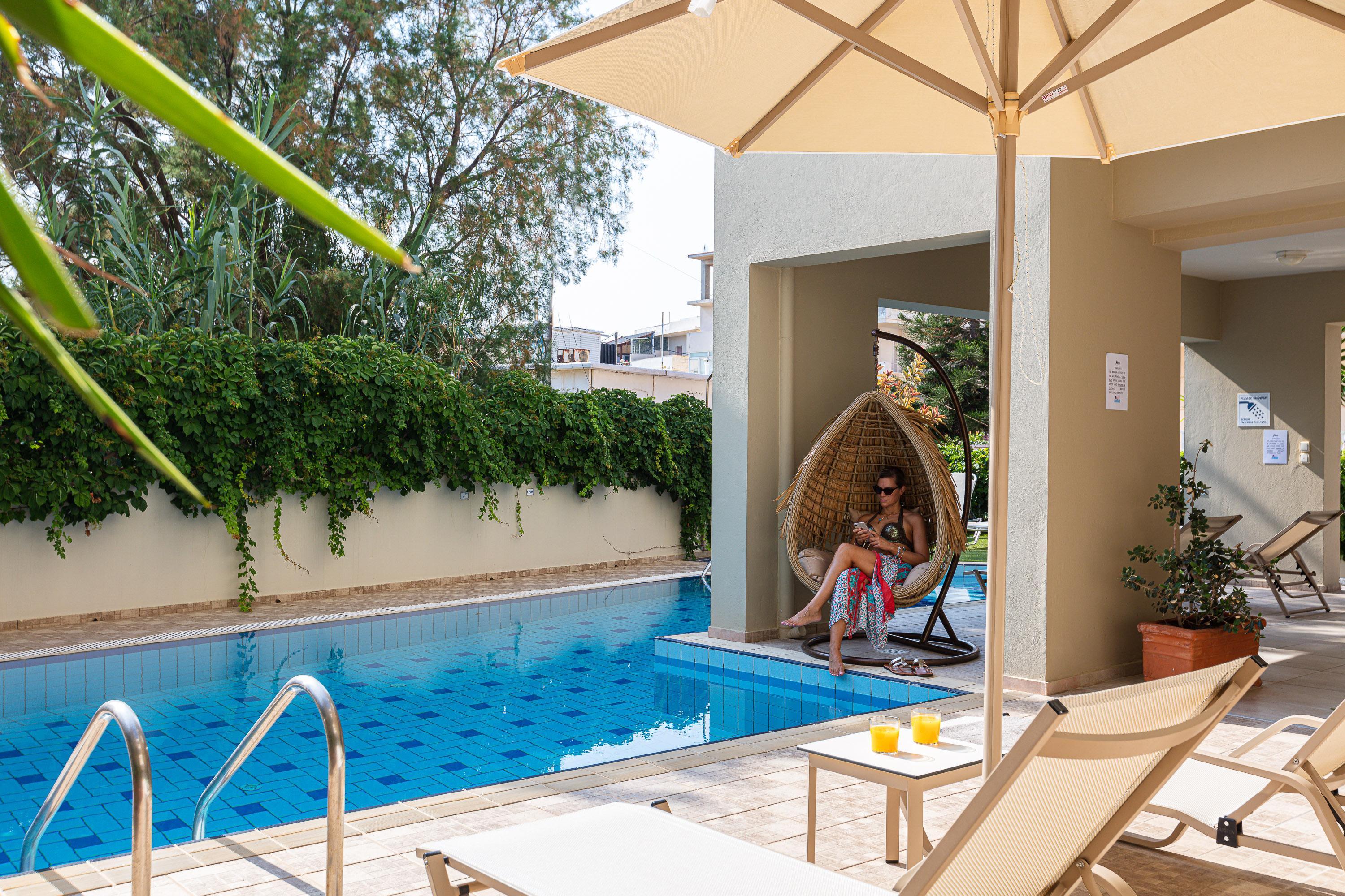 Batis Beach Hotel Rethymno  Екстер'єр фото