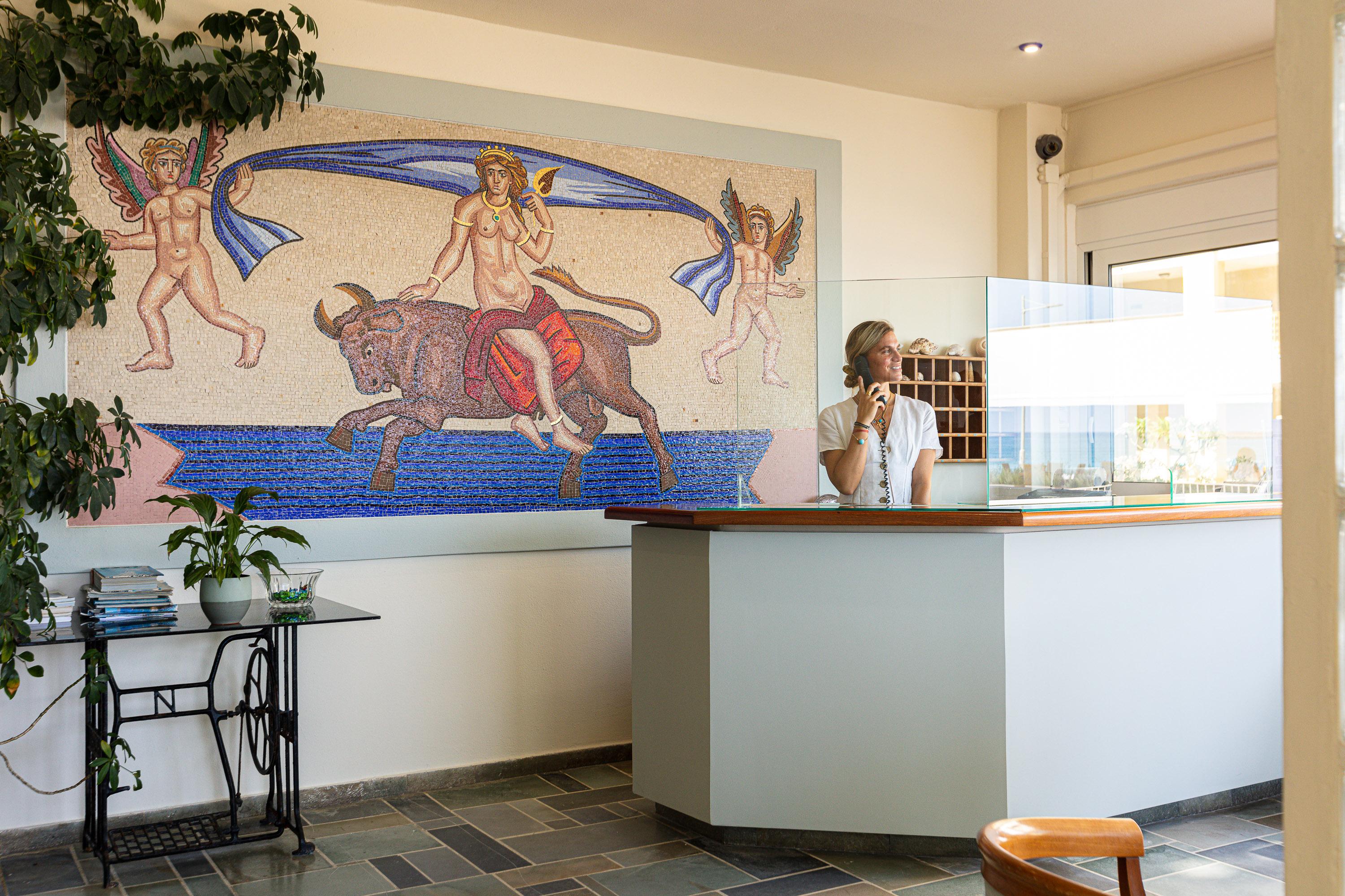 Batis Beach Hotel Rethymno  Екстер'єр фото